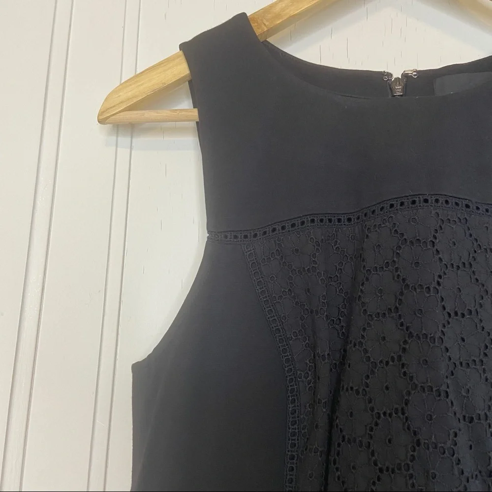J. Crew Collection Paneled Eyelet Dress